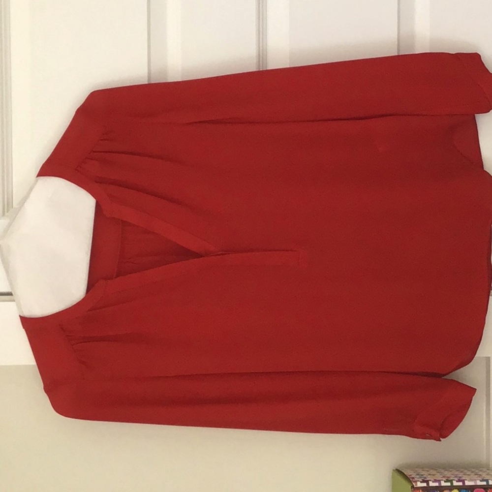 Silk V-neck Joie blouse